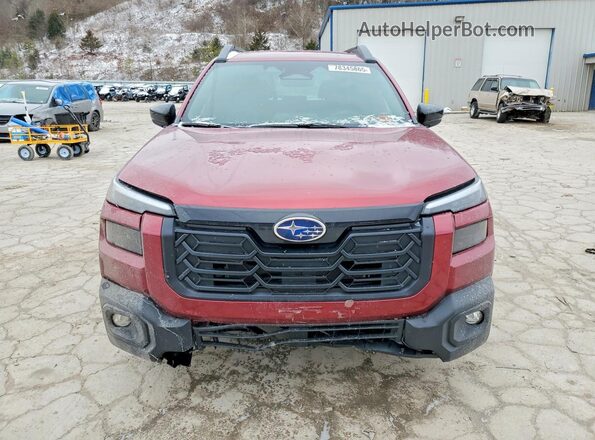 JF2BUPAD2TY456693 2026 SUBARU OUTBACK Red წინა ხედი
