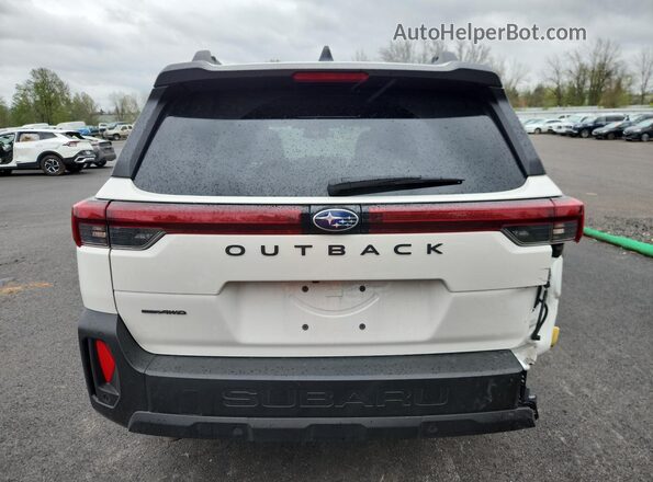 JF2BUPAD6TY506897 2026 SUBARU OUTBACK Белый 