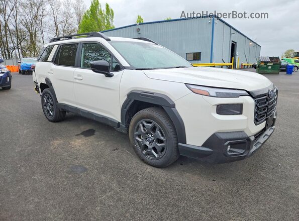 JF2BUPAD6TY506897 2026 SUBARU OUTBACK Белый Передняя правая четверть