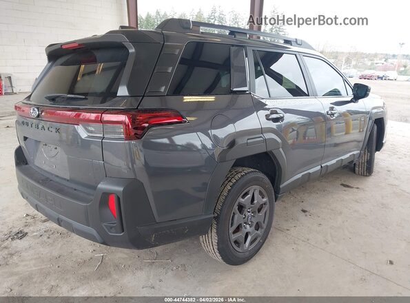 JF2BUPAD7TY499605 2026 SUBARU OUTBACK Серый Задняя правая четверть