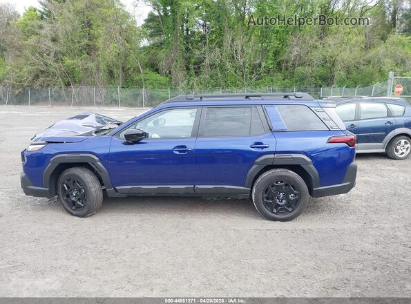 JF2BUPDD0TY473617 2026 SUBARU OUTBACK Синий Панорамный вид салона 360°