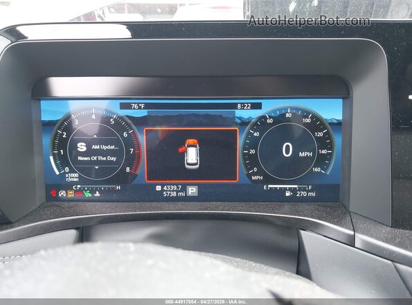 JF2BURJD0TY459202 2026 SUBARU OUTBACK Blue Widok tylnych siedzeń