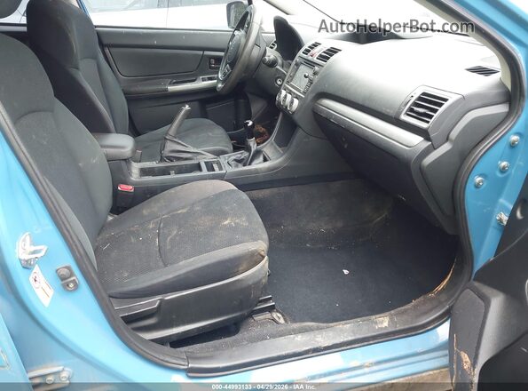 JF2GPAAC4GG244858 2016 SUBARU CROSSTREK Синий Вид салона спереди