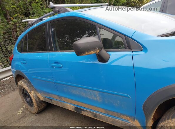 JF2GPAAC4GG244858 2016 SUBARU CROSSTREK Синий Вид щитка приборов