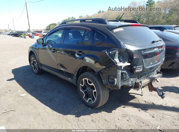 JF2GPABC0GG205635 2016 SUBARU CROSSTREK Черный Задняя левая четверть