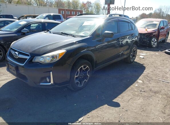JF2GPABC0GG205635 2016 SUBARU CROSSTREK Черный Передняя левая четверть