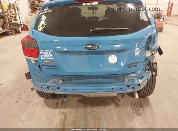 JF2GPABCXG8258367 2016 SUBARU CROSSTREK Blue Вид спереду