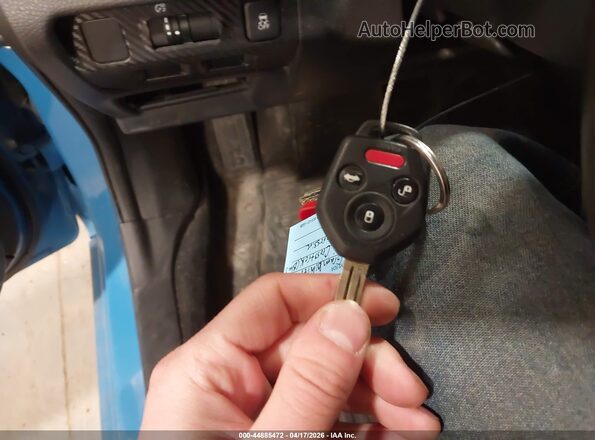 JF2GPABCXG8258367 2016 SUBARU CROSSTREK Blue Вид панелі приладів