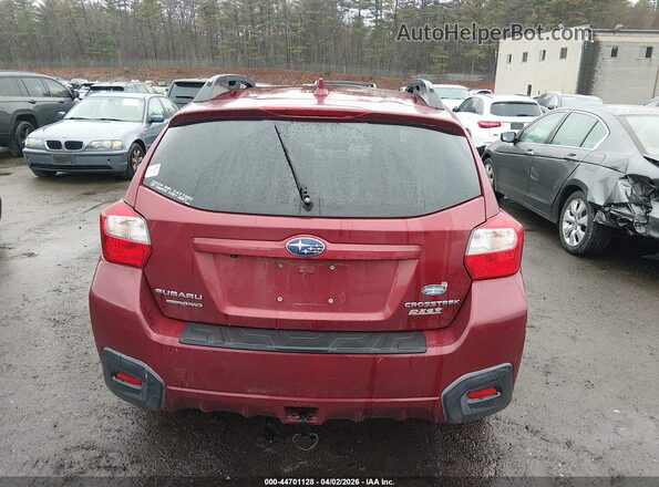 JF2GPADC4G8201532 2016 SUBARU CROSSTREK Red 