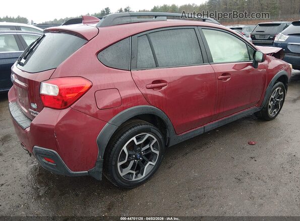 JF2GPADC4G8201532 2016 SUBARU CROSSTREK Red Հետևի աջ