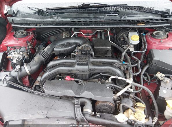 JF2GPADC4G8201532 2016 SUBARU CROSSTREK Red Հետևի տեսք