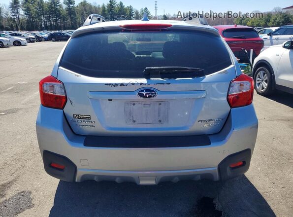 JF2GPALC4HH249728 2017 SUBARU CROSSTREK Серебряный Вид сзади