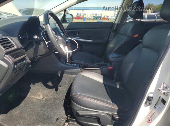 JF2GPANC1G8256759 2016 SUBARU CROSSTREK Белый Вид салона спереди