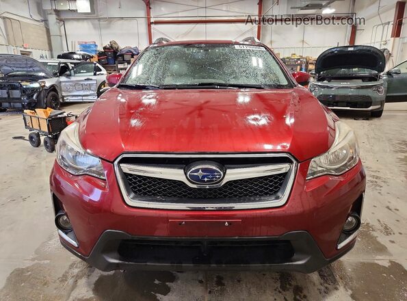 JF2GPANC7H8217045 2017 SUBARU CROSSTREK Красный Вид спереди