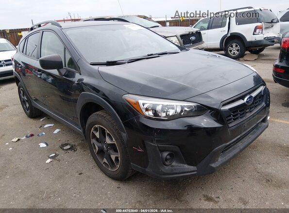 JF2GTAAC6KG253193 2019 SUBARU CROSSTREK Black Przód prawy