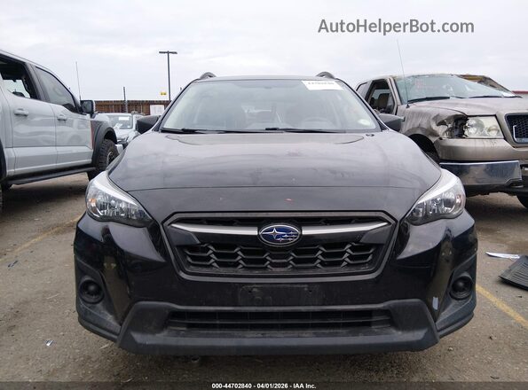 JF2GTAAC6KG253193 2019 SUBARU CROSSTREK Black Widok zestawu wskaźników