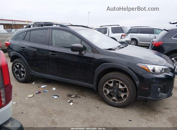 JF2GTAAC6KG253193 2019 SUBARU CROSSTREK Black Widok wnętrza z tyłu
