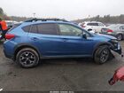 2018 Subaru Crosstrek 2.0i Premium Синий vin: JF2GTABC5JH225277