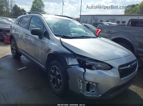 JF2GTABC5KH206746 2019 SUBARU CROSSTREK Silver Przód prawy