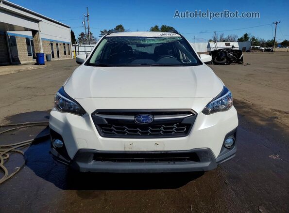 JF2GTABCXJH219829 2018 SUBARU CROSSTREK Белый Вид спереди