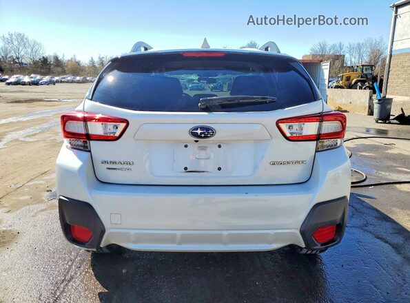 JF2GTABCXJH219829 2018 SUBARU CROSSTREK Белый Вид сзади