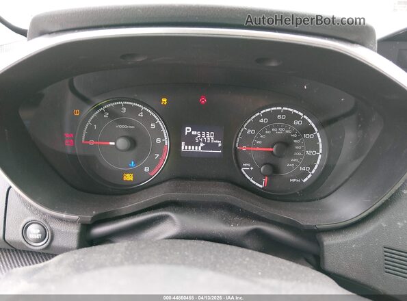 JF2GTADC6K8291531 2019 SUBARU CROSSTREK White Հետևի նստատեղերի տեսք
