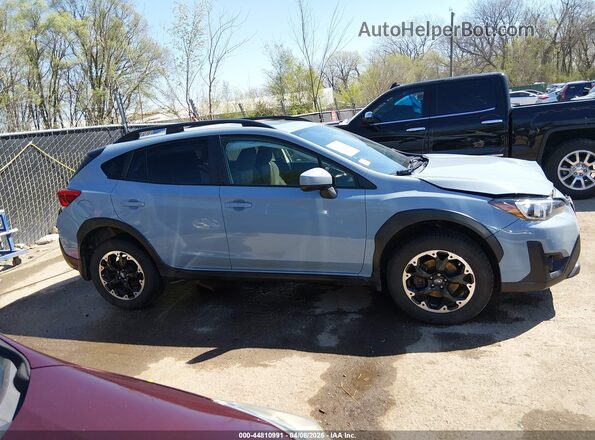 JF2GTAEC3N8212609 2022 SUBARU CROSSTREK Синий Вид задней части салона