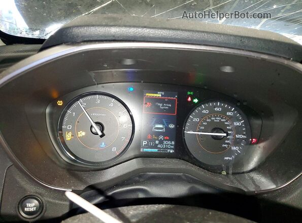 JF2GTAEC4NH228415 2022 SUBARU CROSSTREK Серый Вид щитка приборов