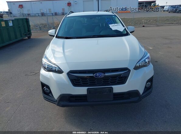 JF2GTAEC7KH266975 2019 SUBARU CROSSTREK White Vista interior trasera