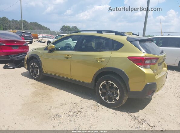 JF2GTAEC8NH240213 2022 SUBARU CROSSTREK Зеленый Задняя левая четверть