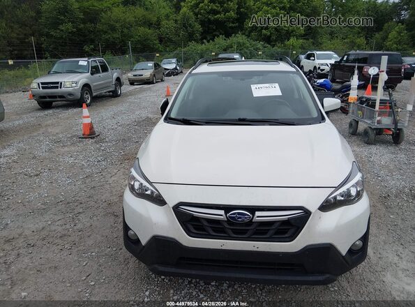 JF2GTAEC9M8320795 2021 SUBARU CROSSTREK White Вид щитка приладів
