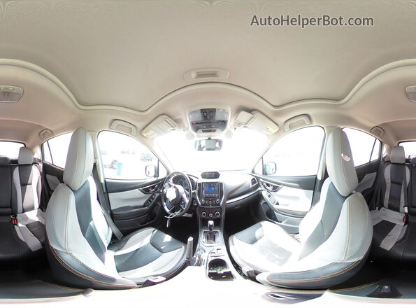 JF2GTALC8JH332435 2018 SUBARU CROSSTREK Синий Панорамный вид салона 360°