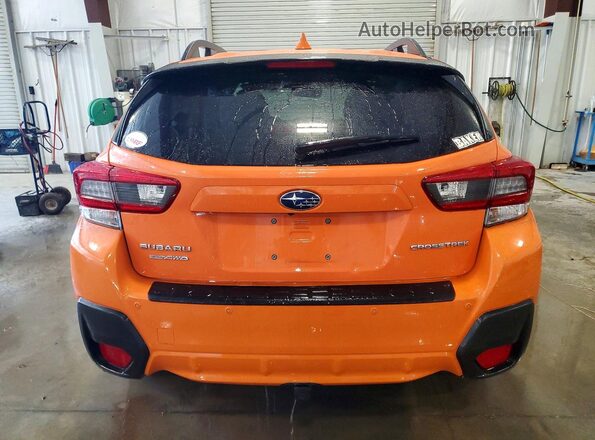 JF2GTAMC1LH213871 2020 SUBARU CROSSTREK Оранжевый Вид сзади