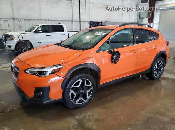 JF2GTAMC1LH213871 2020 SUBARU CROSSTREK Оранжевый Передняя левая четверть