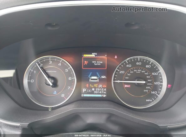 JF2GTAMC2L8237693 2020 SUBARU CROSSTREK Серебряный Вид задних сидений
