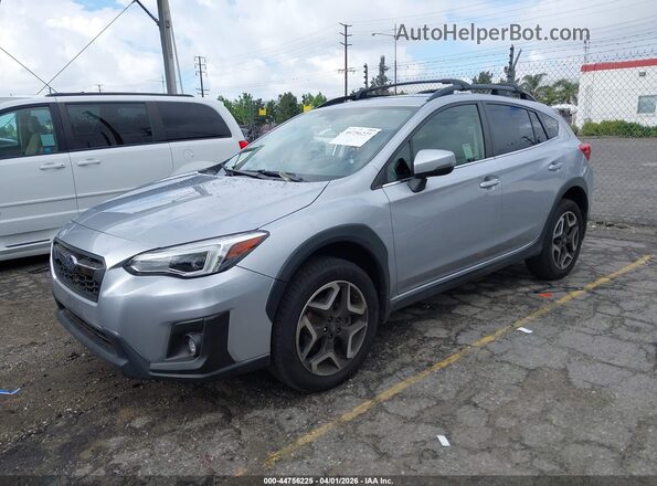 JF2GTAMC2L8237693 2020 SUBARU CROSSTREK Серебряный Передняя левая четверть