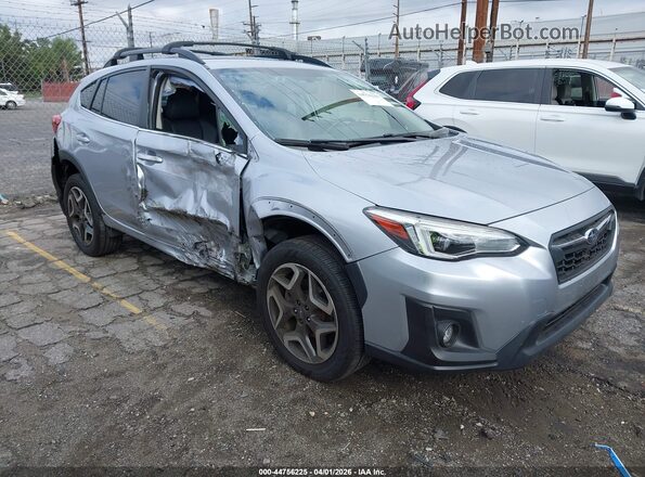 JF2GTAMC2L8237693 2020 SUBARU CROSSTREK Серебряный Передняя правая четверть