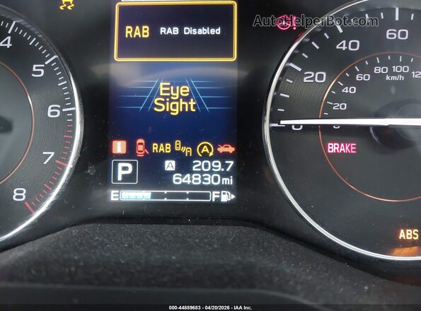 JF2GTAMC3LH270265 2020 SUBARU CROSSTREK Синий 