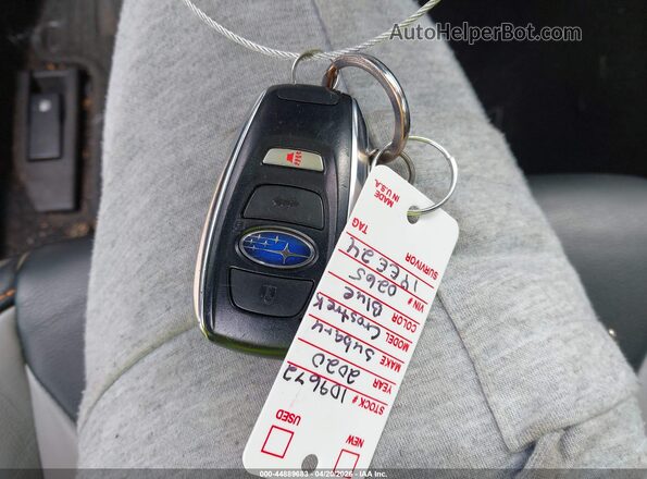 JF2GTAMC3LH270265 2020 SUBARU CROSSTREK Синий Вид панели приборов