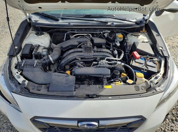 JF2GTAMCXK8380941 2019 SUBARU CROSSTREK Белый Вид подкапотного пространства