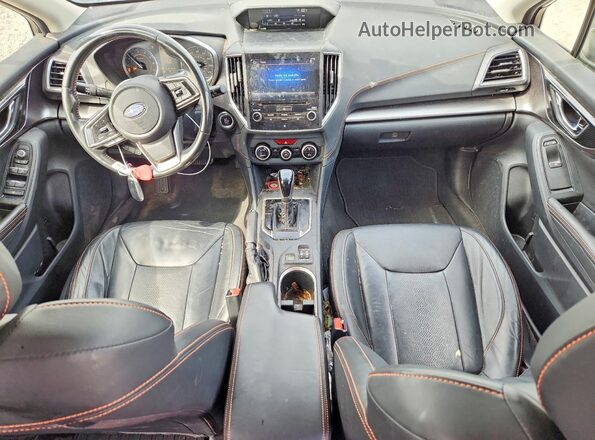 JF2GTAMCXK8380941 2019 SUBARU CROSSTREK Белый Вид панели приборов