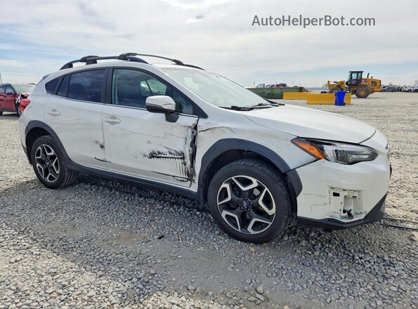 JF2GTAMCXK8380941 2019 SUBARU CROSSTREK Белый Передняя правая четверть