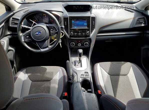 JF2GTAPC3L8273615 2020 SUBARU CROSSTREK Gray Widok deski rozdzielczej
