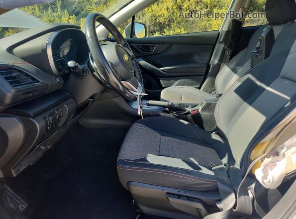 JF2GTAPC4N8277014 2022 SUBARU CROSSTREK Белый Вид салона спереди