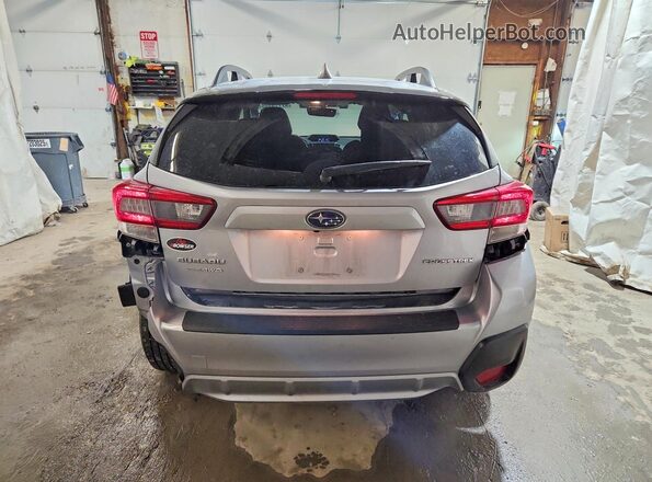 JF2GTAPC7L8218648 2020 SUBARU CROSSTREK Silver უკანა ხედი