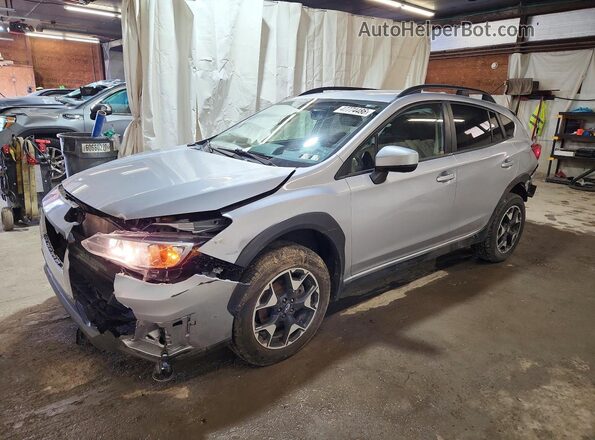 JF2GTAPC7L8218648 2020 SUBARU CROSSTREK Silver წინა მარცხენა ხედი სამი მეოთხედიდან
