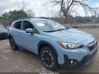 2022 Subaru Crosstrek Premium Blue vin: JF2GTAPC8NH228687
