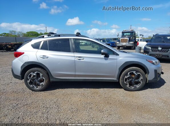 JF2GTHMC0M8312580 2021 SUBARU CROSSTREK Silver Սալոնի հետևի տեսք