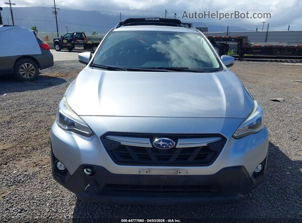 JF2GTHMC0M8312580 2021 SUBARU CROSSTREK Silver Սարքավորումների վահանակի տեսք