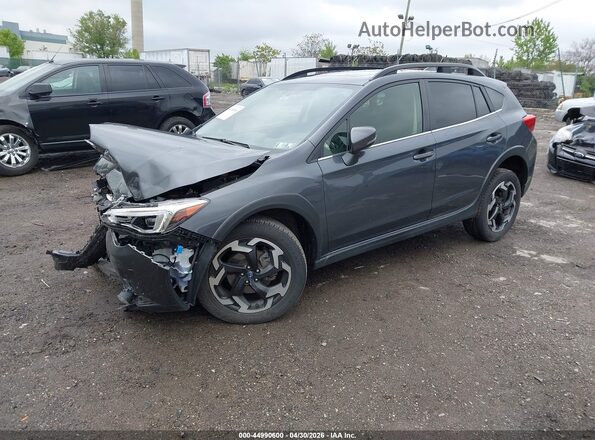 JF2GTHMC5NH274846 2022 SUBARU CROSSTREK Серый Передняя левая четверть